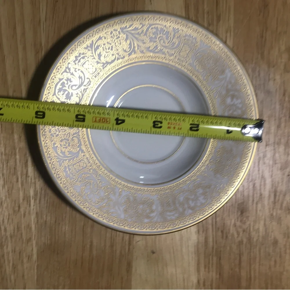 Vintage Franciscan Gold Renaissance Masterpiece China Saucer. 6